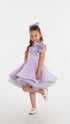 Short Purple Dress for Girls