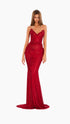 Ruby Glamour Gown