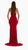 Strapless Scarlet Gown