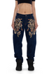 Embroidered women Jeans