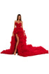 Crimson Majesty Gown