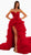 Crimson Majesty Gown