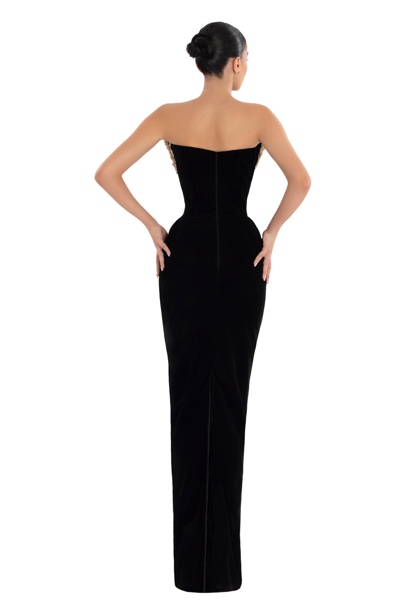 Royal Ripple Dress – ALBINA DYLA