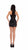 Plunging Strapless Mini Dress