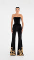 Black Flourish Jumpsuit