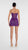 Purple Elegance Corset Mini Dress