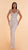 Floor Length Crystalize Silver Dress