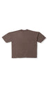 Unisex Brown Distressed T-Shirt