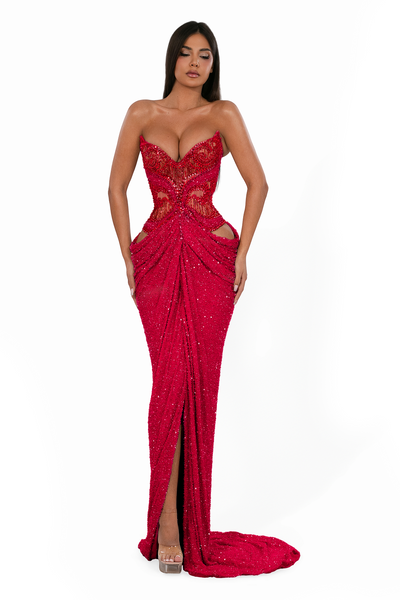 Crystal Contour Gown XL