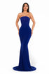 Strapless Embellished Gown