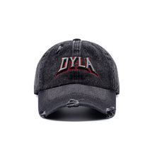 Dark Denim Distressed Cap