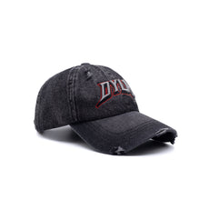 Dark Denim Distressed Cap