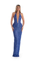 Sapphire Mirage Gown