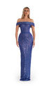 Sapphire Luxe Gown