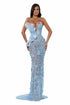Bow Floral Gown