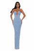 Sculpted Crystal Gown