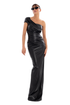 Long One-Shoulder Dress