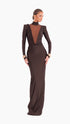 Mocha Allure Gown