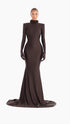 Mocha Majesty Gown