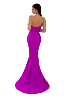 green dress long formal LaDivine 7497 Long Formal Prom Dress main image 0