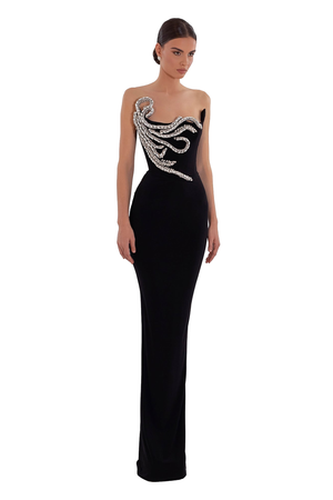 Embroidered Corset Dress
