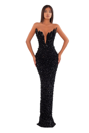 Corset Leaf Dress