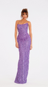 Corset Purple Dress