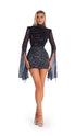 Midnight Majesty Mini Dress