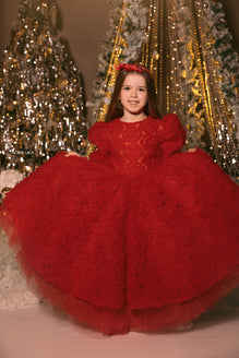 Fairytale Red Dress 4y