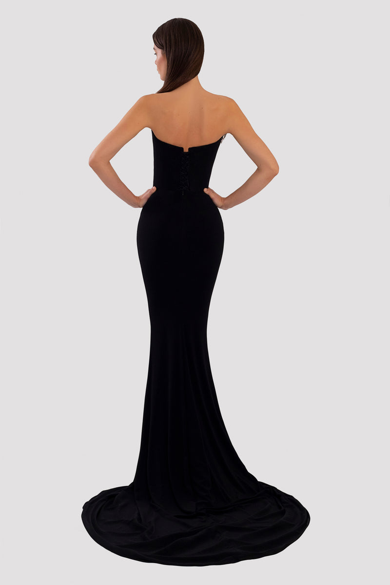 Black Long Alba Dress