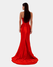 LONG RED DRESS (Limited Availability)