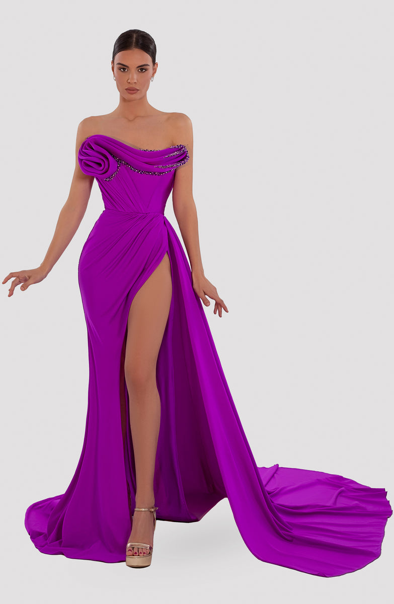 Light Purple Corset Dress – ALBINA DYLA