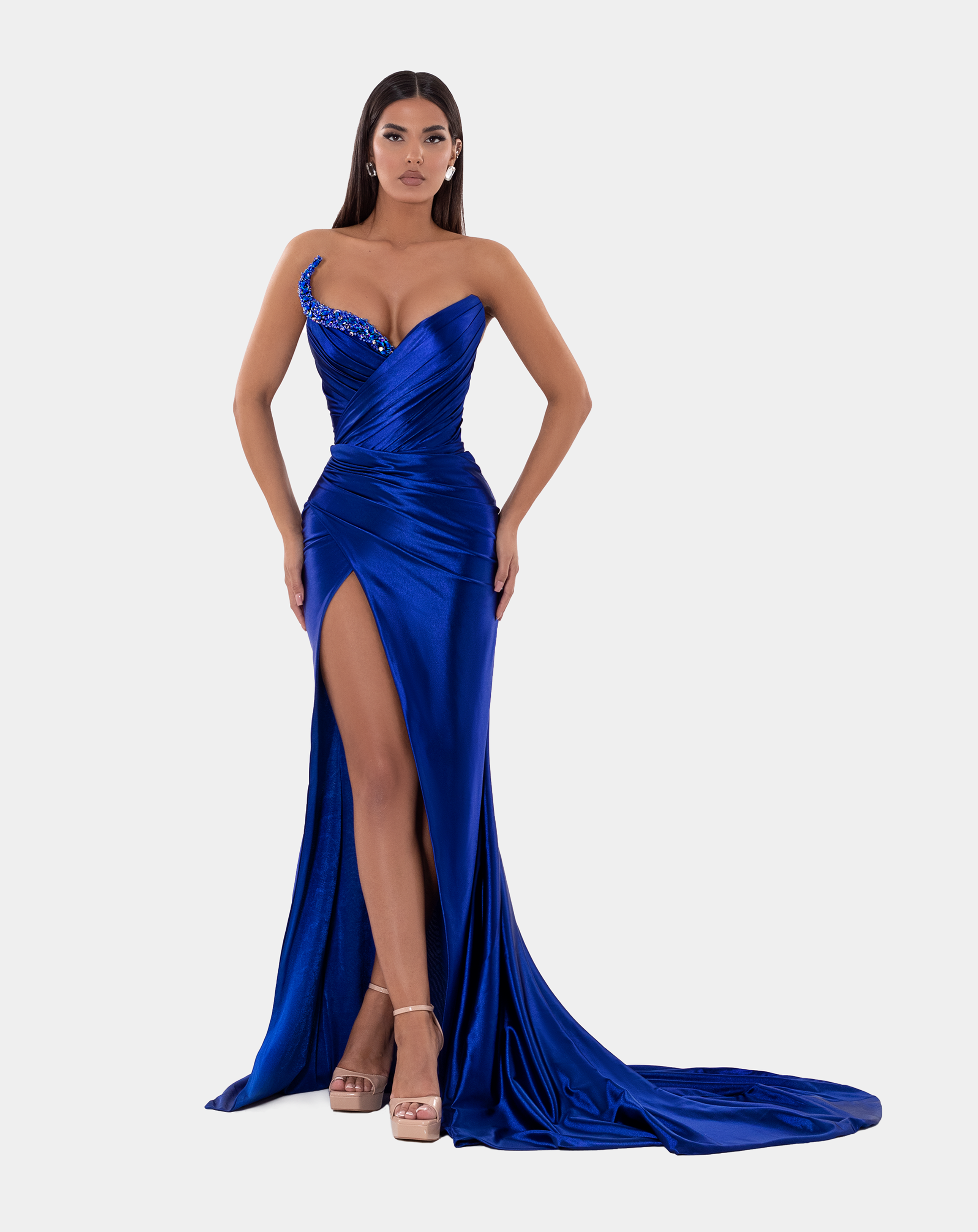 ROYAL BLUE DRESS