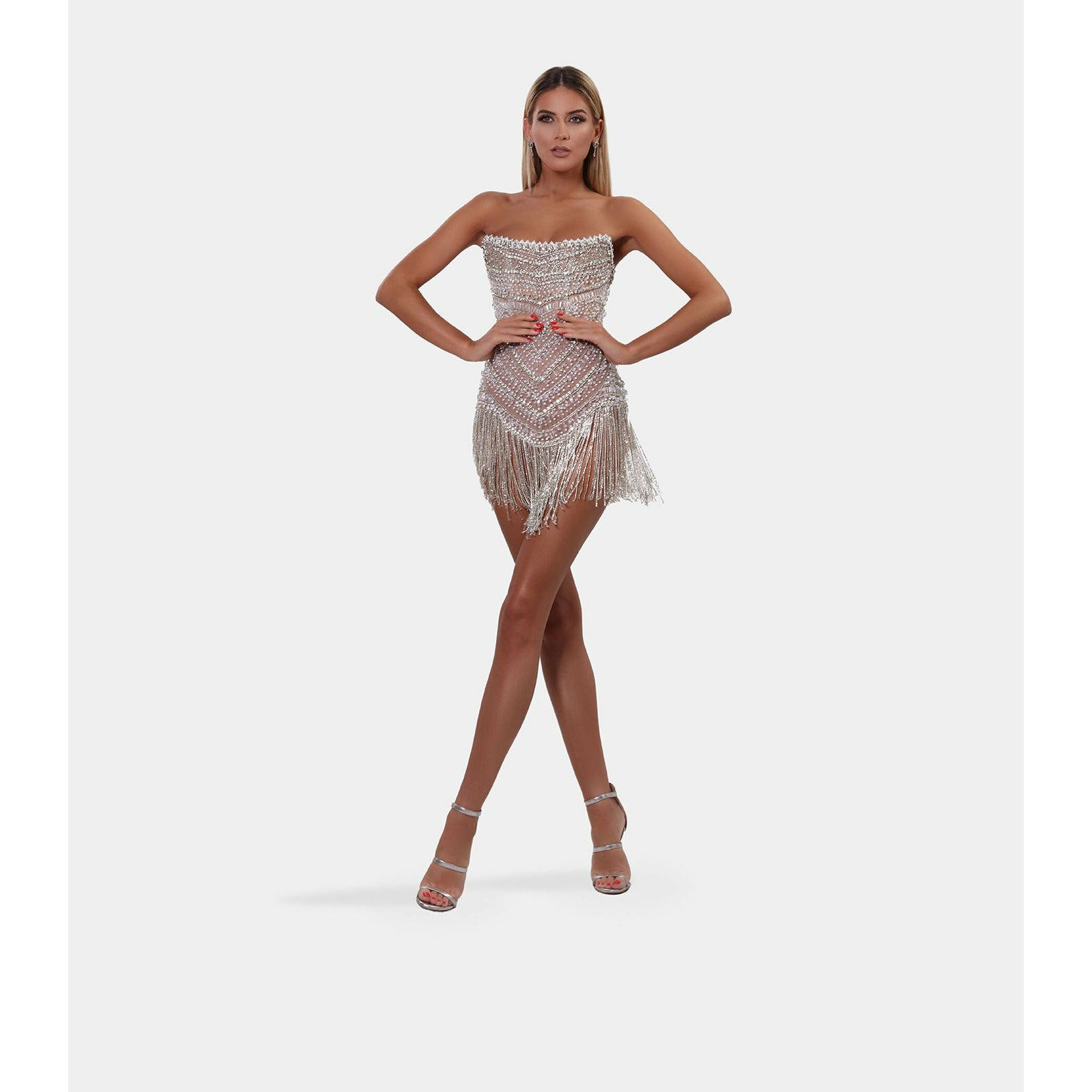 Inula ~ Twirly Short Corset Dress - Larimeloom clothes
