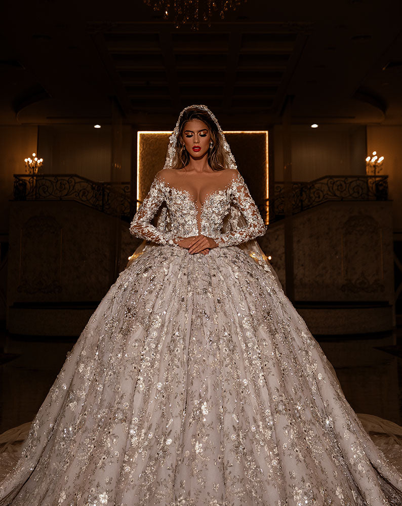 33+ Best Bridal Gowns & Sparkling Princess Gowns - Wish N Wed