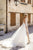 Elegant bridal jumpsuit with detachable skirt