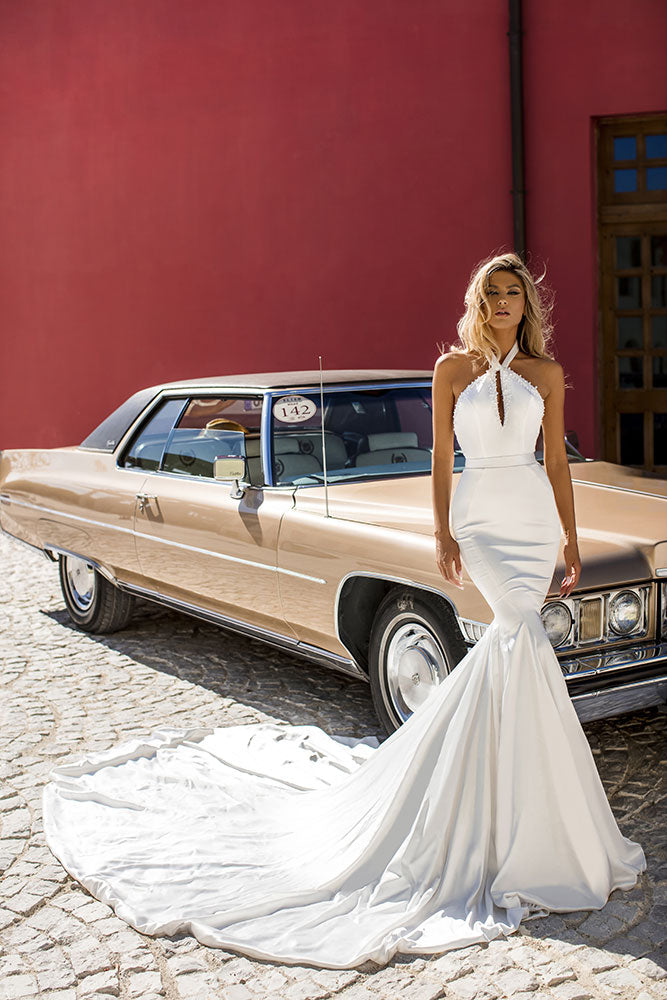 Elegant Mermaid Bridal Dress ALBINA DYLA Elegant Mermaid Bridal Dress ALBINA DYLA