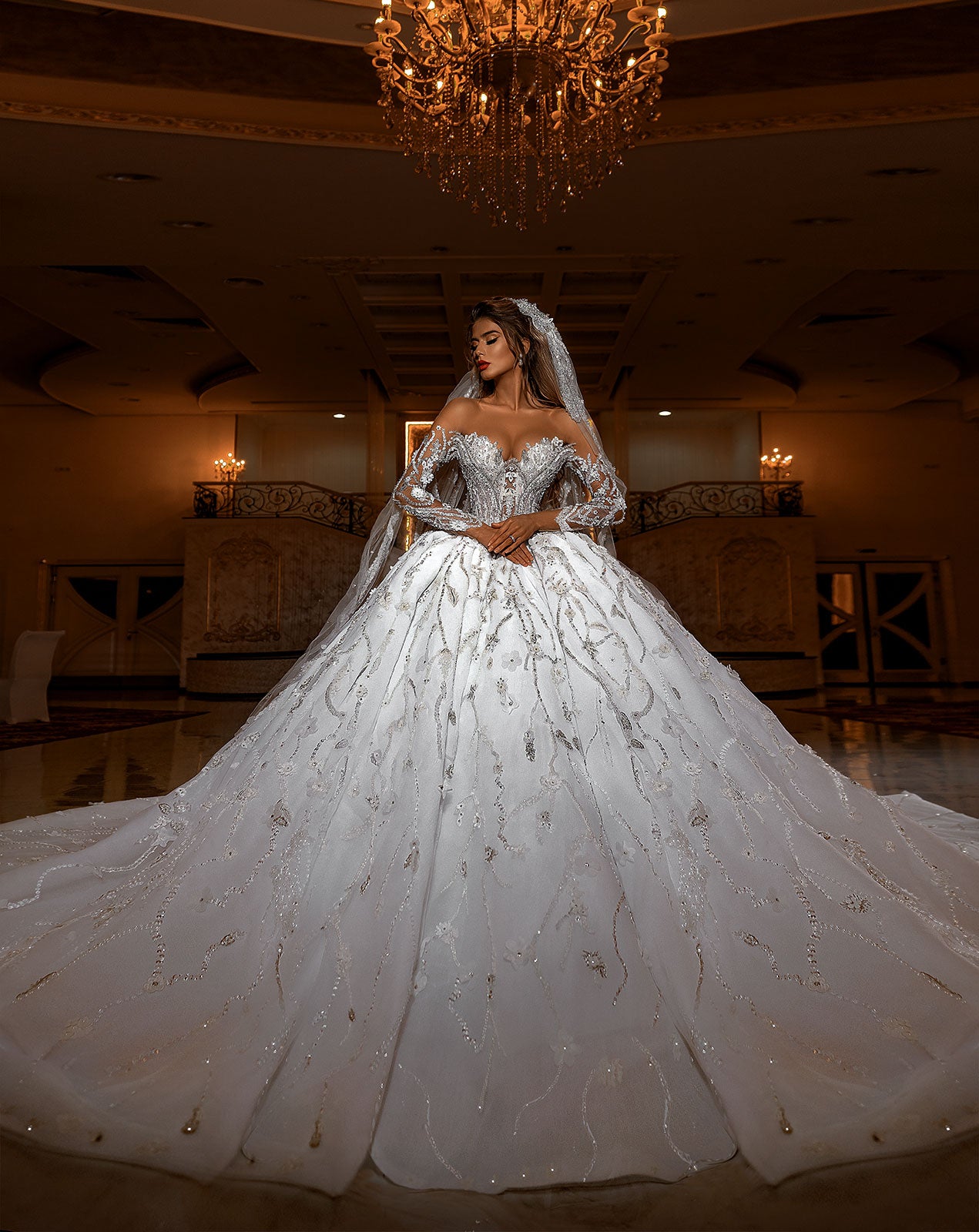 Ballroom gown wedding dress Outlet