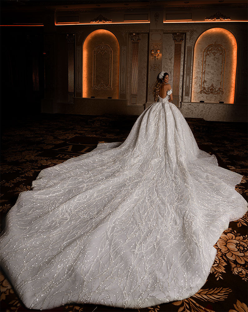 Off the Shoulder Wedding Dress Satin Wedding Dress Wedding Dress With Bow  Princess Fairy Wedding Dress Luxury Satin Wedding Dress - Etsy