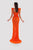 Long Orange Dress With Stones
