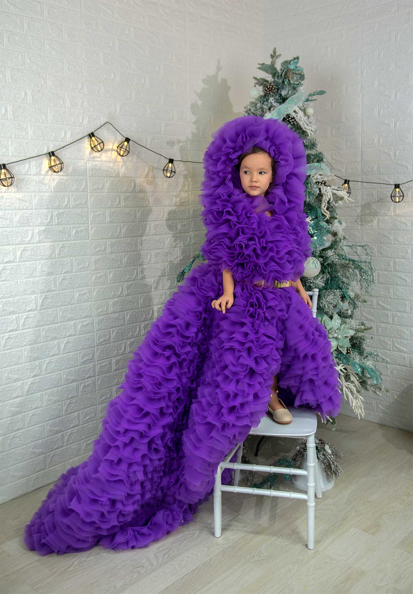 Purple Tulle Dress 2y Purple Tulle Dress 2y