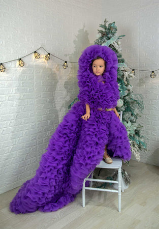 Purple Tulle Dress